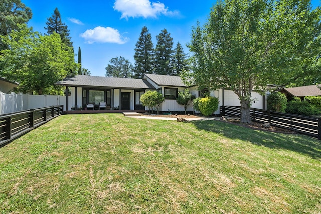 1683 Lakeside Dr, Redding, CA 96001 - view of front of house featuring a fenced backyard and a garage