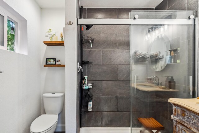 2623 Freebridge St, Redding, CA 96001 - full bathroom with vanity and a shower stall