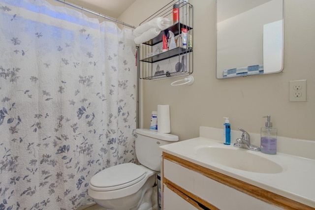 2308 Hawn Ave, Redding, CA 96002 - bathroom featuring vanity and curtained shower