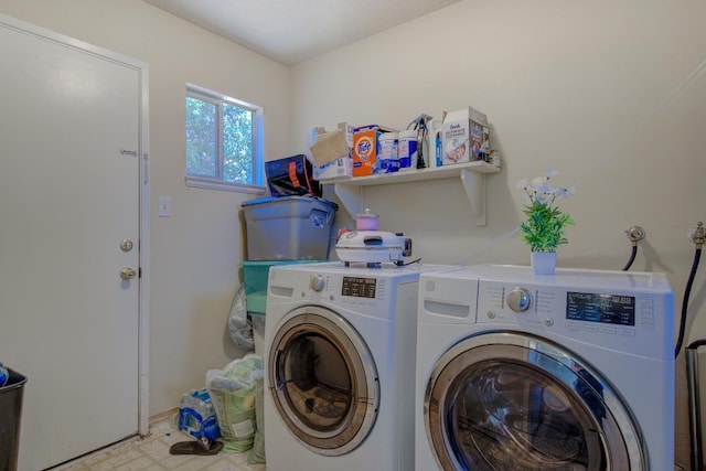 2308 Hawn Ave, Redding, CA 96002 - laundry room with washer and clothes dryer