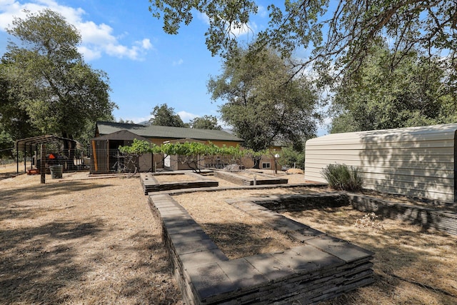 6949 Rector Creek Rd, Igo, CA 96047 - view of yard with an outbuilding