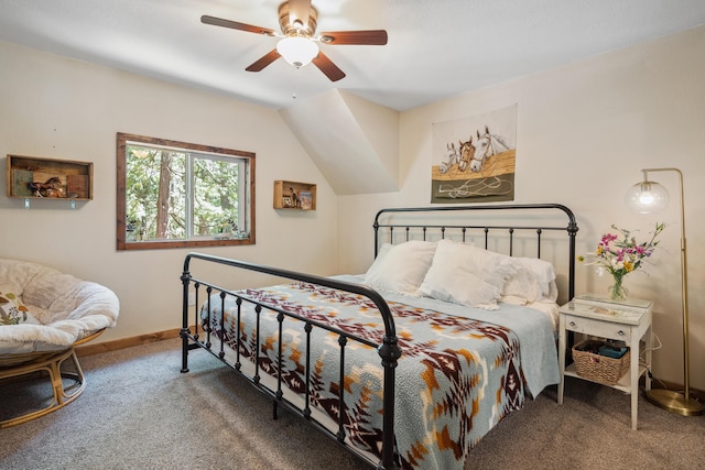 8637 Savannah Way, Shingletown, CA 96088 - bedroom featuring carpet and ceiling fan