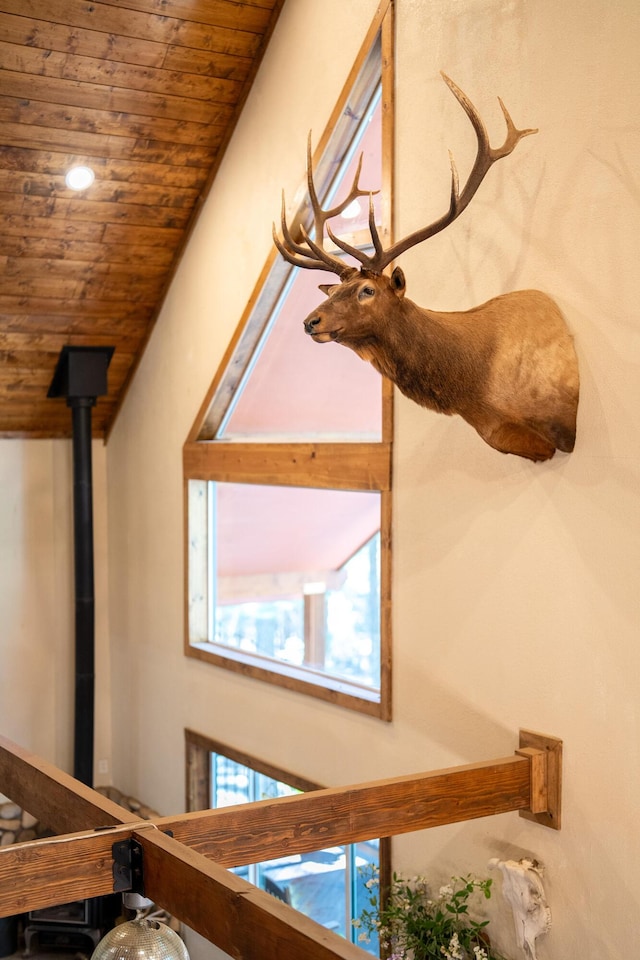 8637 Savannah Way, Shingletown, CA 96088 - detailed view of wood ceiling