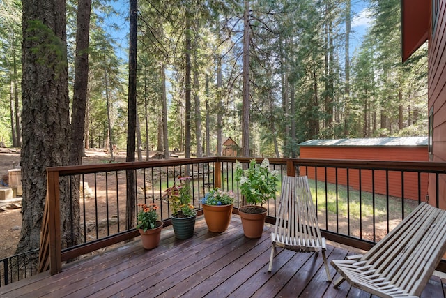 8637 Savannah Way, Shingletown, CA 96088 - view of deck
