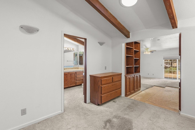 20822 Clough Creek Rd, Redding, CA 96002 - unfurnished room with light carpet and a ceiling fan