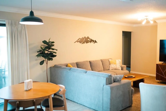 3060 Monte Bello Dr, Redding, CA 96001 - living area with crown molding
