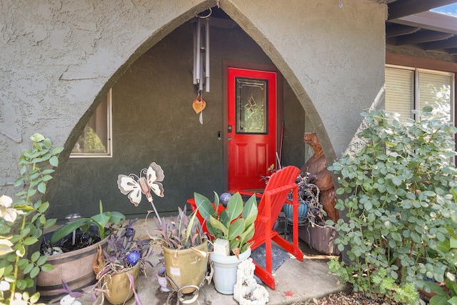 20106 Bonita Way, Redding, CA 96002 - entrance to property with stucco siding