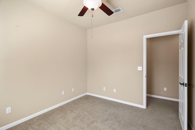 3526 Humbug Dr, Anderson, CA 96007 - carpeted empty room featuring ceiling fan and baseboards