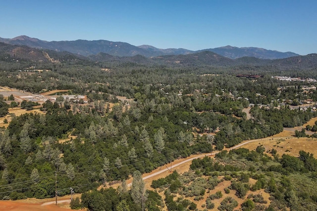 2926 Chaucer Way, Shasta Lake, CA 96019 - view of mountain backdrop with a forest