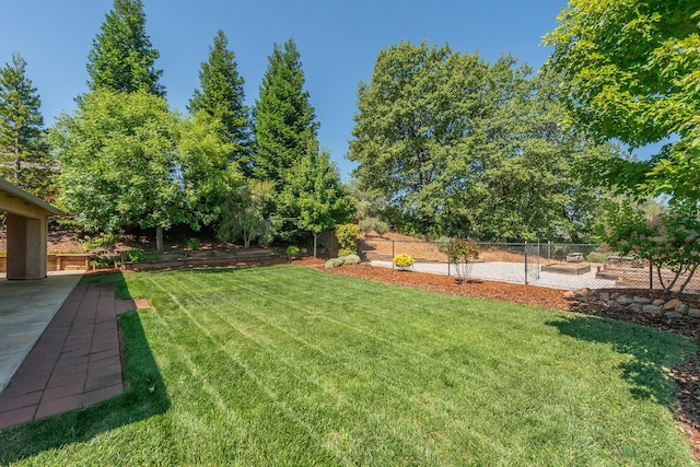 2926 Chaucer Way, Shasta Lake, CA 96019 - view of yard with a patio