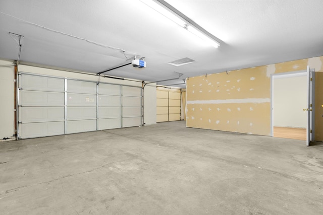 2820 Howard Dr, Redding, CA 96001 - garage with a garage door opener