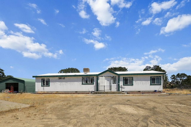 3287 Yolla Bolly Rd, Igo, CA 96047 - view of front of house featuring crawl space