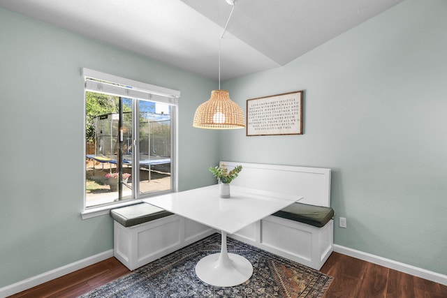 3525 Humbug Dr, Anderson, CA 96007 - dining area featuring wood finished floors and baseboards