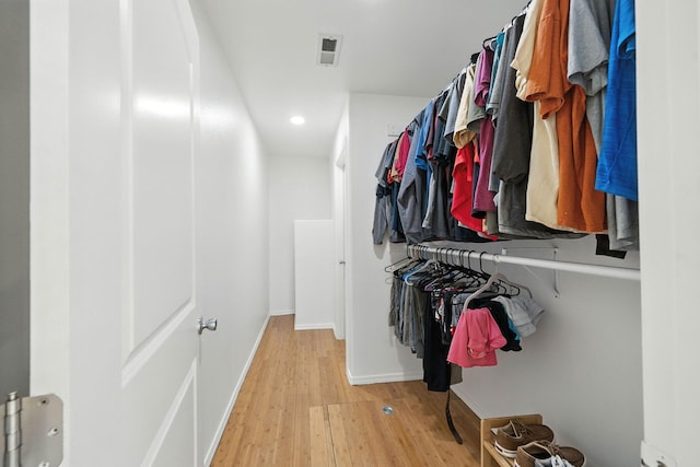 3351 Nicolet Ln, Redding, CA 96001 - spacious closet with wood finished floors