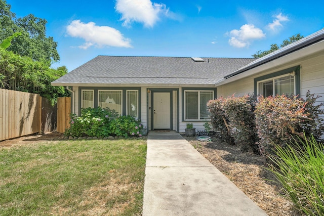 3385 Pioneer Ln, Redding, CA 96001 - view of front of home featuring roof with shingles