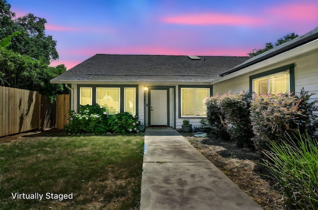 3385 Pioneer Ln, Redding, CA 96001 - view of front of property with a shingled roof