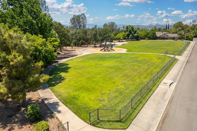 2773 Crystal Tree Dr, Redding, CA 96001 - drone / aerial view of a mountainous background