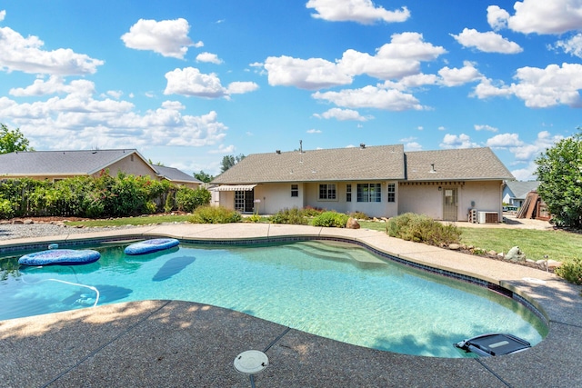 2773 Crystal Tree Dr, Redding, CA 96001 - swimming pool featuring a patio