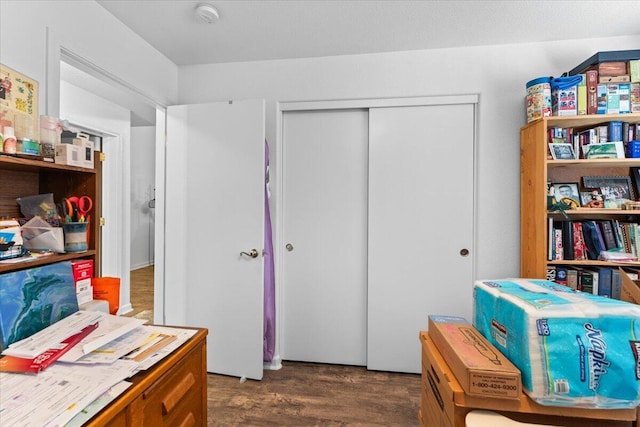 726 Stonebriar Trl, Redding, CA 96003 - office area with wood finished floors