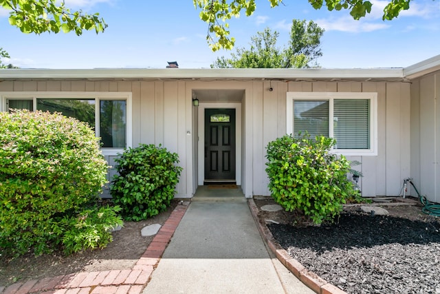 4135 Oro St, Redding, CA 96001 - view of exterior entry with board and batten siding