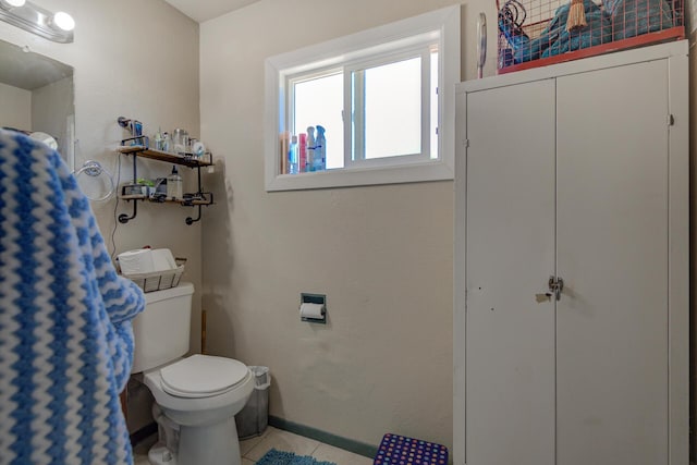 37153/55 Siskiyou St, Burney, CA 96028 - full bathroom with toilet and tile patterned floors