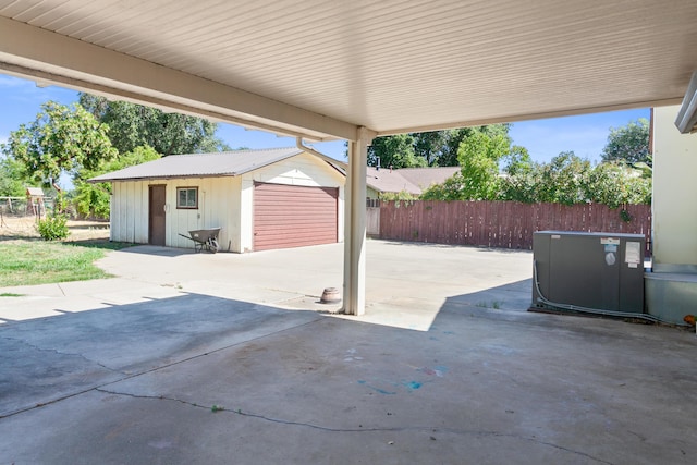 5858 Deschutes Rd, Anderson, CA 96007 - view of patio featuring an outdoor structure
