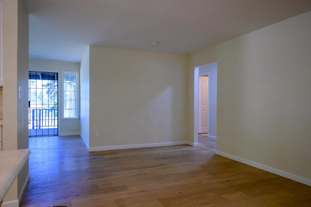 290 Mountain View Dr, Lewiston, CA 96052 - spare room with wood finished floors and baseboards