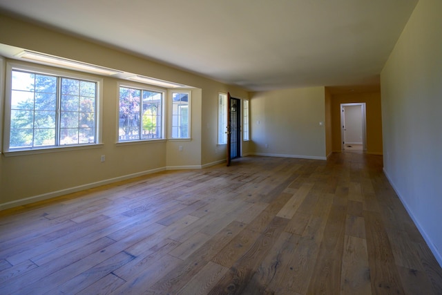 290 Mountain View Dr, Lewiston, CA 96052 - spare room featuring hardwood / wood-style floors and baseboards