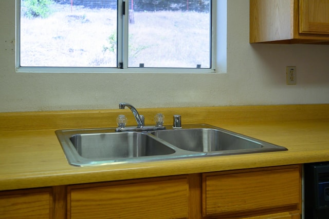2307 Goose Ranch Rd, Lewiston, CA 96052 - kitchen featuring plenty of natural light, light countertops, and brown cabinets