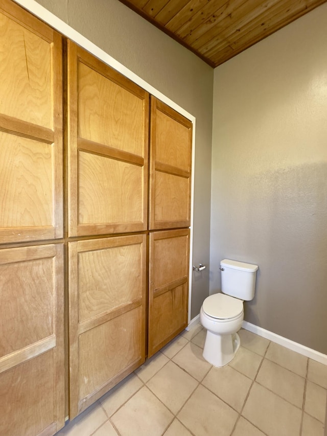 1020 Gibralter Rd, Redding, CA 96003 - bathroom featuring tile patterned floors and wood ceiling