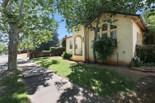 21552157 Butte St, Redding, CA 96003 - mediterranean / spanish house with stucco siding