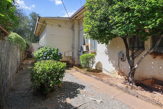 21552157 Butte St, Redding, CA 96003 - view of side of home with cooling unit