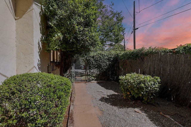 21552157 Butte St, Redding, CA 96003 - view of yard featuring a gate
