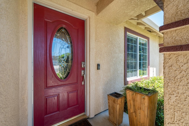 3388 Oak St, Anderson, CA 96007 - view of exterior entry with stucco siding