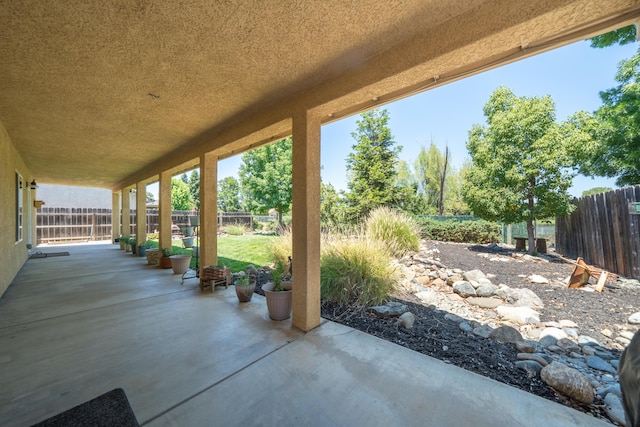 3388 Oak St, Anderson, CA 96007 - fenced backyard with a patio