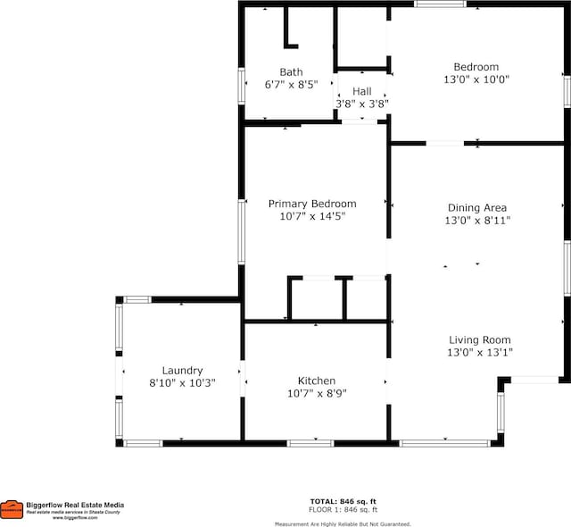 678 W St, Redding, CA 96001 - view of room layout