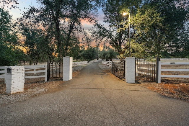 19396 Natalie Way, Redding, CA 96003 - view of road featuring a gate