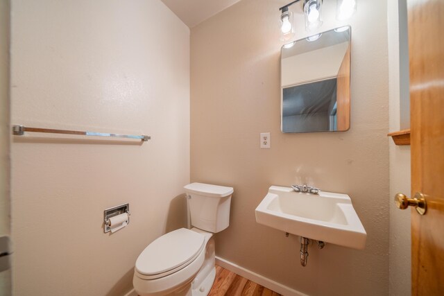 37347 Cypress Ave, Burney, CA 96013 - bathroom featuring toilet and wood finished floors