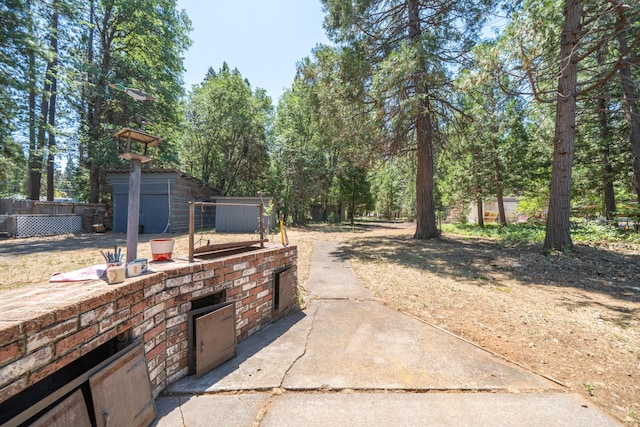37347 Cypress Ave, Burney, CA 96013 - view of patio with a shed