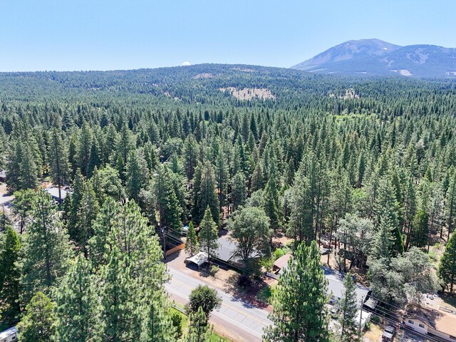 37347 Cypress Ave, Burney, CA 96013 - aerial view of a heavily wooded area and a mountain backdrop