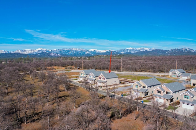 6538 Bandito Dr, Redding, CA 96003 - bird's eye view of a mountain backdrop