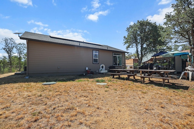 18710 Saddleback Ridge Rd, Cottonwood, CA 96022 - back of house featuring a gazebo
