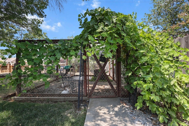 1870 Trumpet Dr, Redding, CA 96003 - view of gate