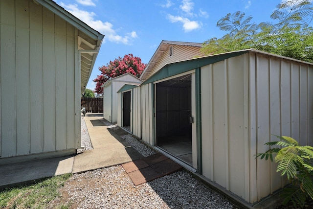 1870 Trumpet Dr, Redding, CA 96003 - view of property exterior with a storage unit
