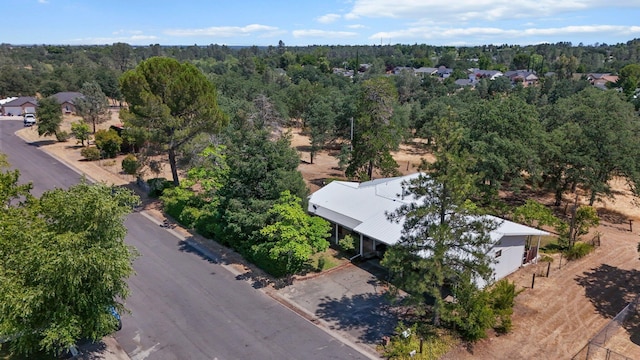 3639 E Keswick Dam Rd, Redding, CA 96003 - view from above of property featuring a forest