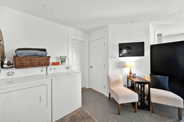 3075 Forest Hills Dr, Redding, CA 96002 - washroom featuring washing machine and clothes dryer and baseboards