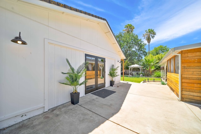 3075 Forest Hills Dr, Redding, CA 96002 - view of patio / terrace with french doors