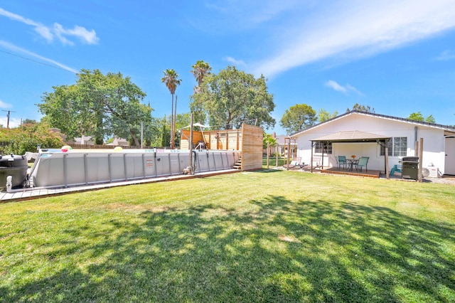 3075 Forest Hills Dr, Redding, CA 96002 - view of yard featuring a patio area