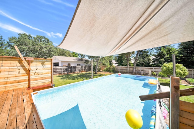 3075 Forest Hills Dr, Redding, CA 96002 - view of pool with a fenced backyard