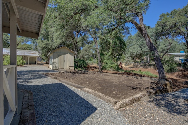 12194 Lake Blvd, Redding, CA 96001 - view of yard with a storage shed